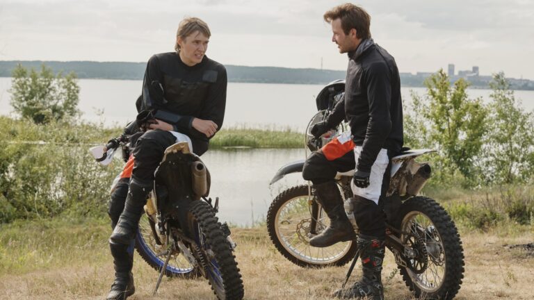 Motorcycle brand creators discussing YouTube marketing for motorcycle brands.